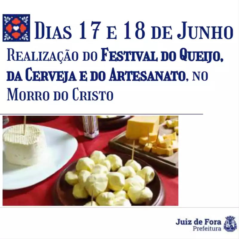 Festival do Queijo, da Cerveia e do Artesanato Morro do Cristo